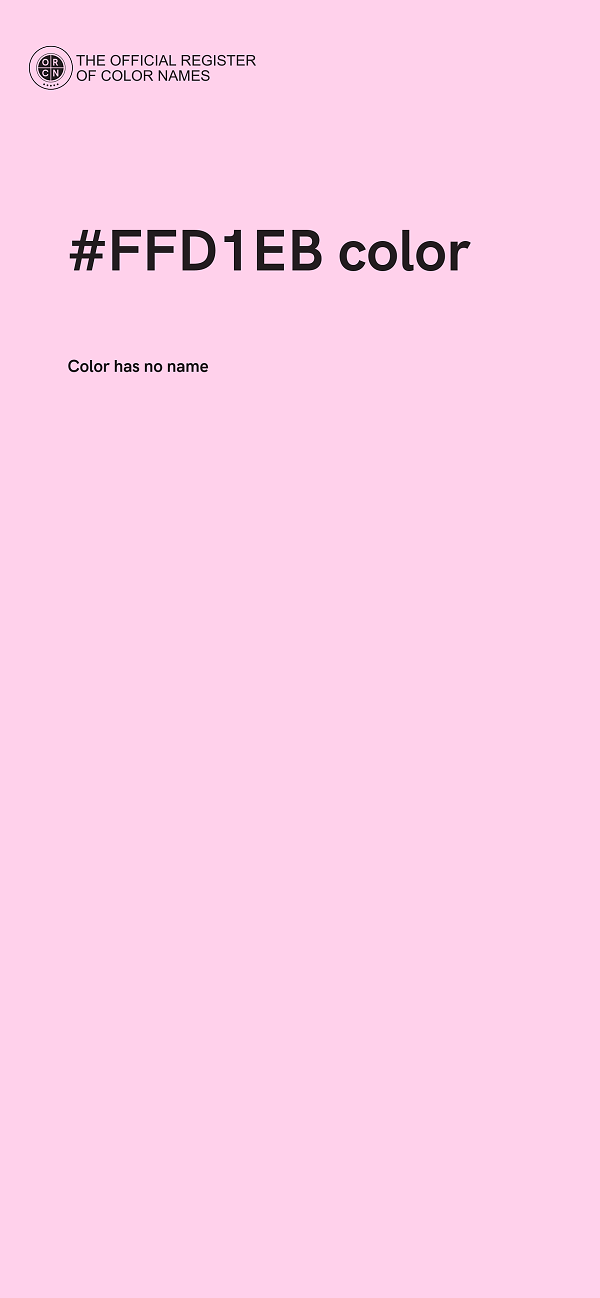 #FFD1EB color image