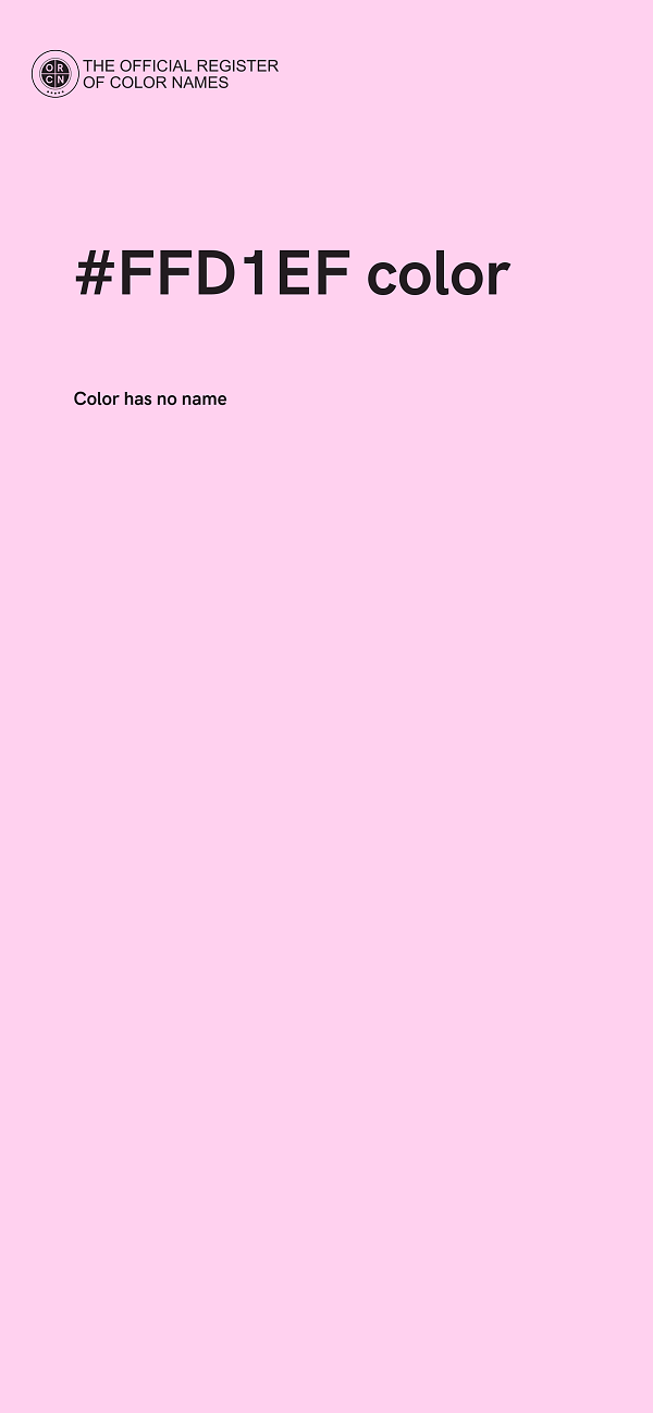 #FFD1EF color image