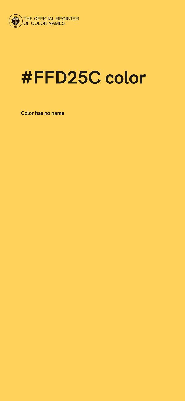 #FFD25C color image