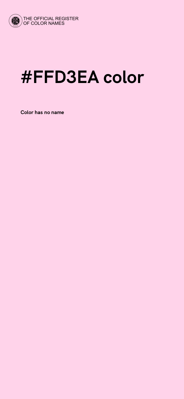 #FFD3EA color image