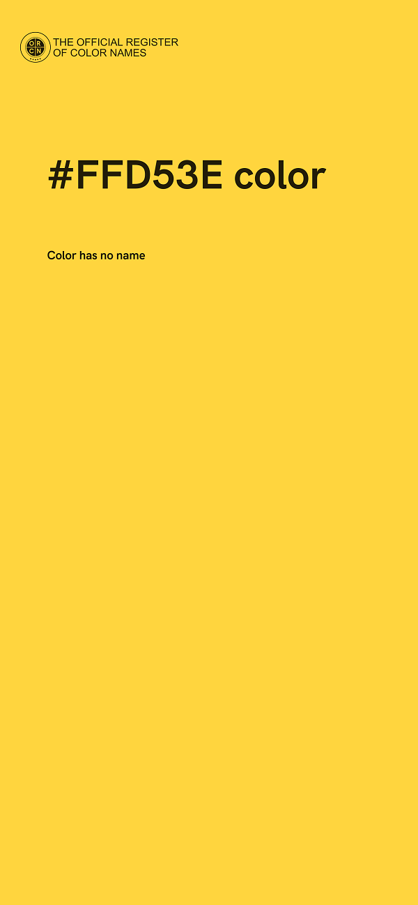 #FFD53E color image