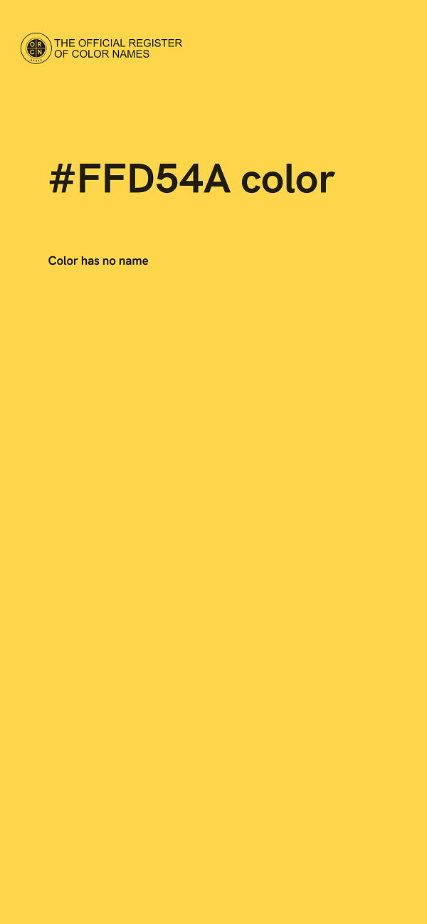 #FFD54A color image