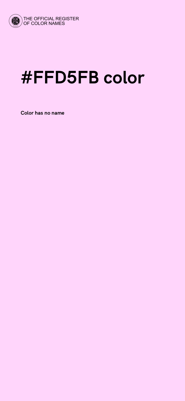 #FFD5FB color image