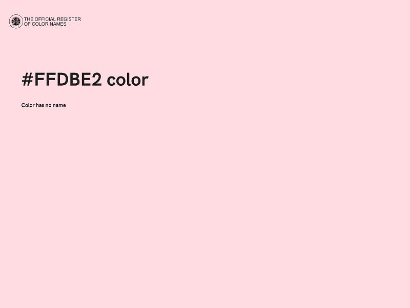 #FFDBE2 color image