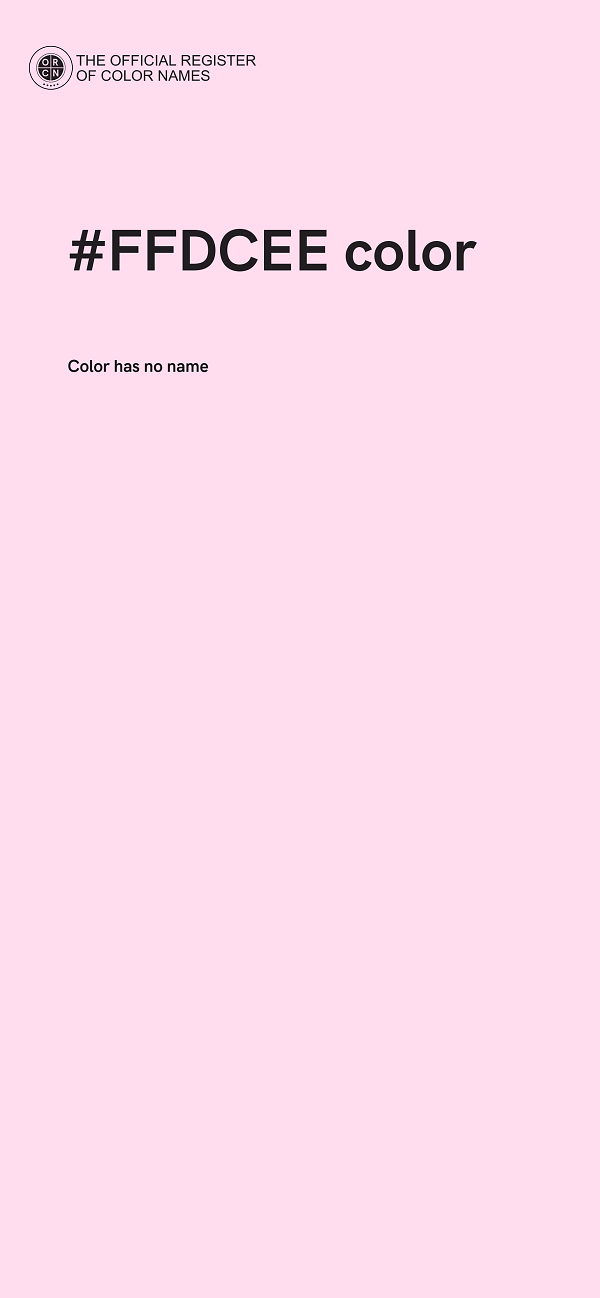 #FFDCEE color image