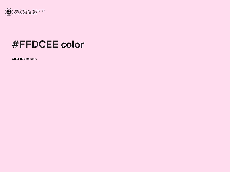 #FFDCEE color image