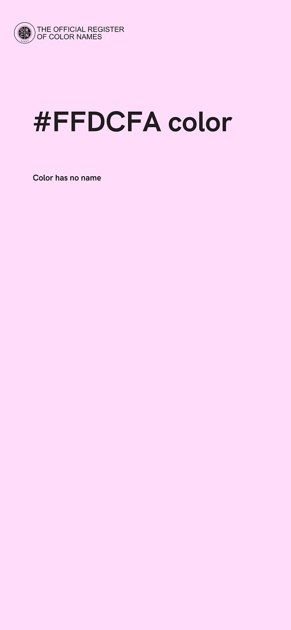 #FFDCFA color image