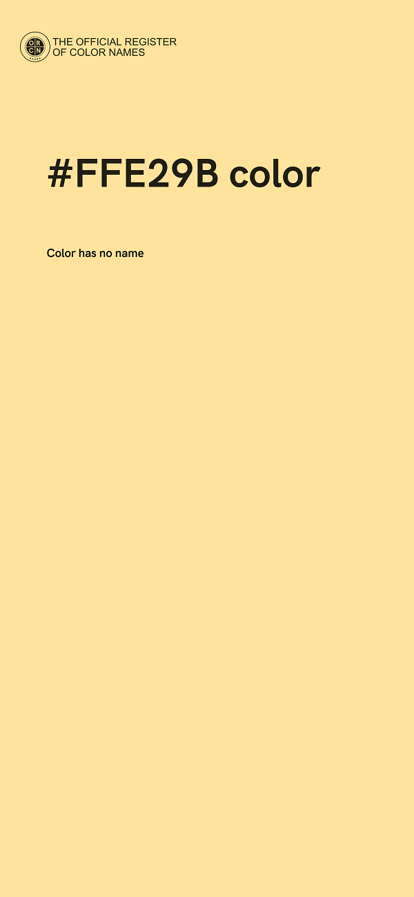 #FFE29B color image