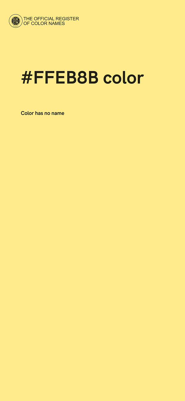#FFEB8B color image
