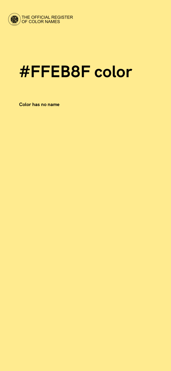 #FFEB8F color image