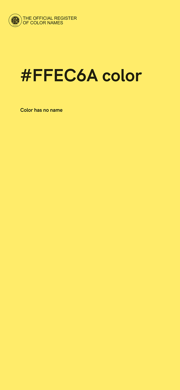 #FFEC6A color image