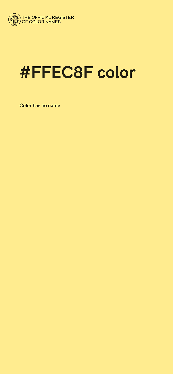 #FFEC8F color image