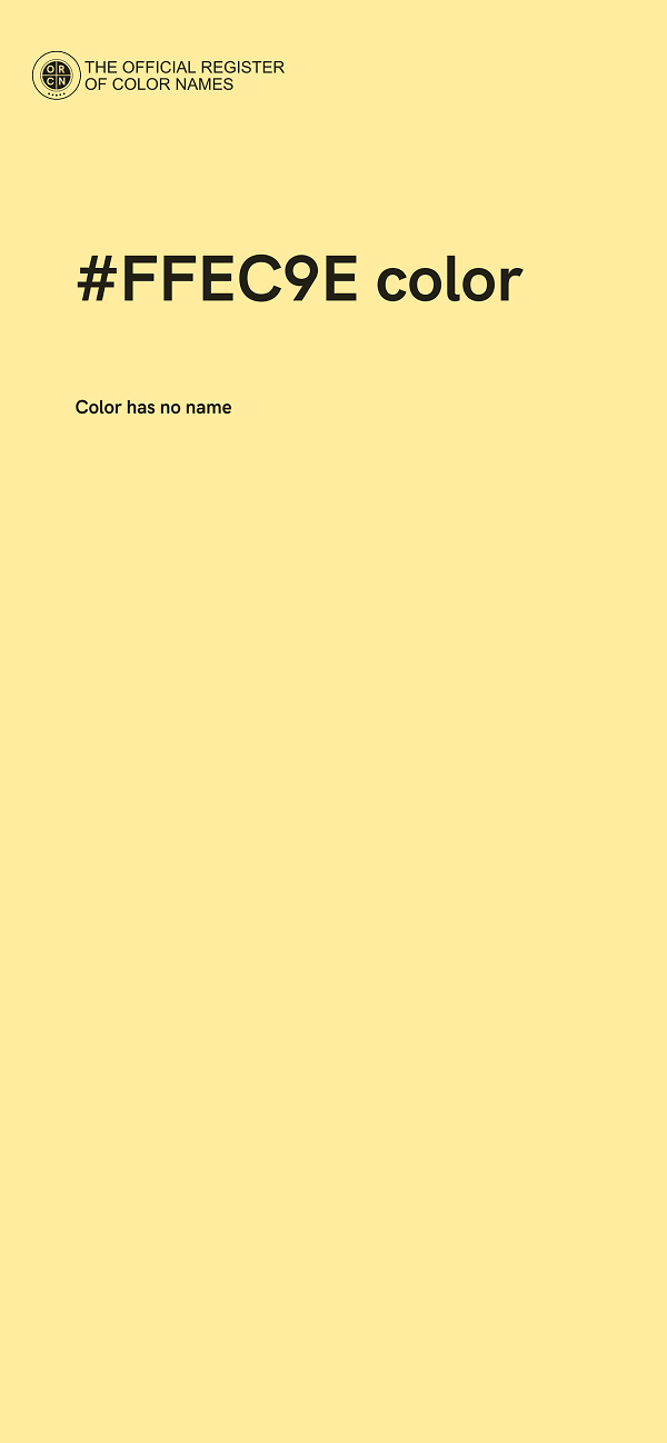 #FFEC9E color image