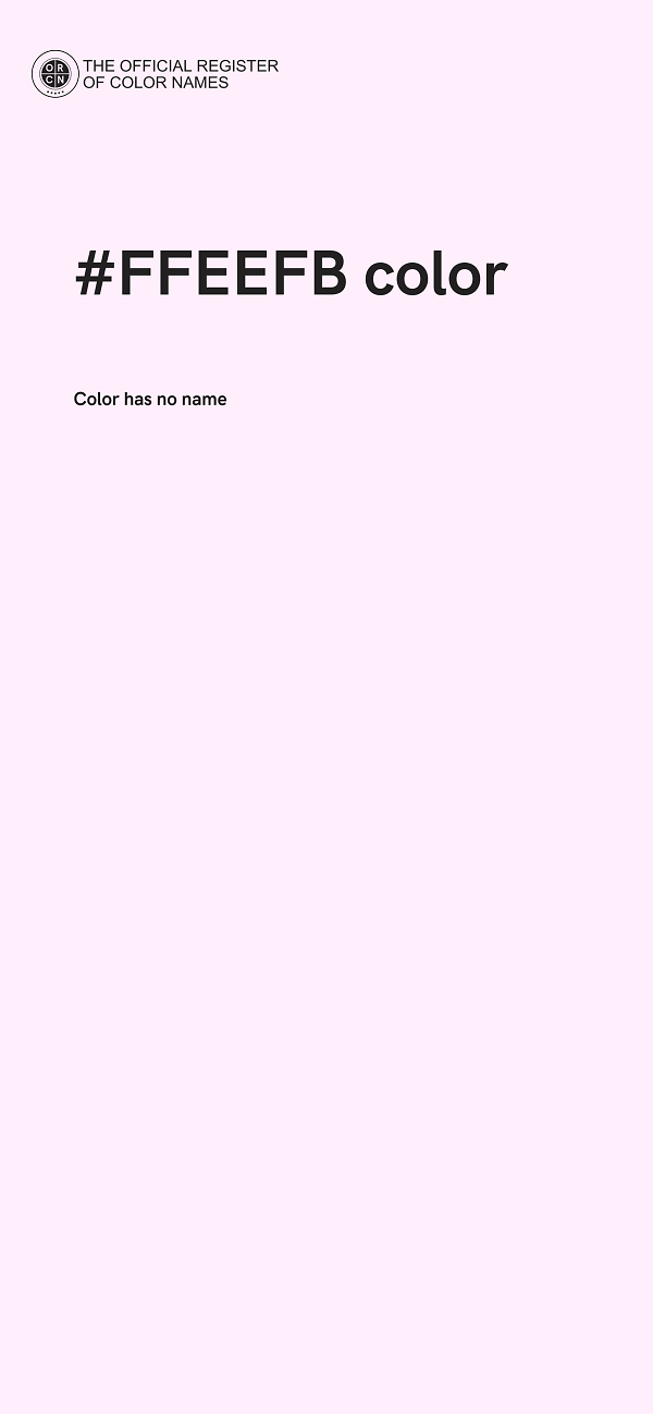 #FFEEFB color image