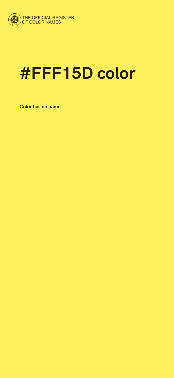 #FFF15D color image