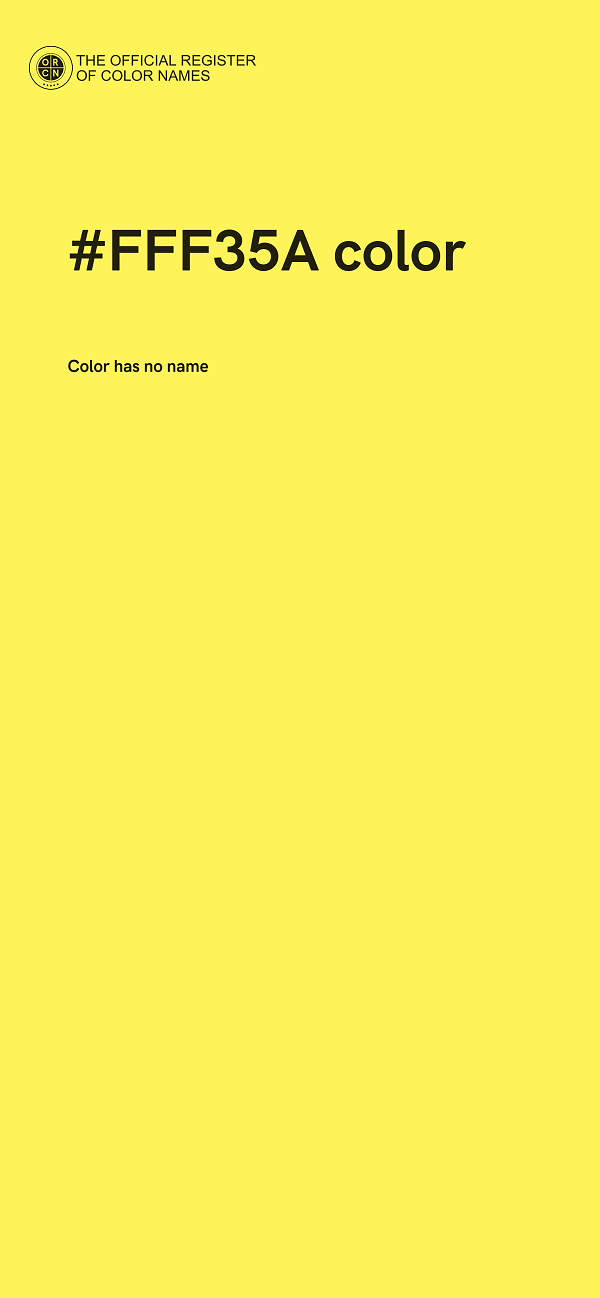 #FFF35A color image