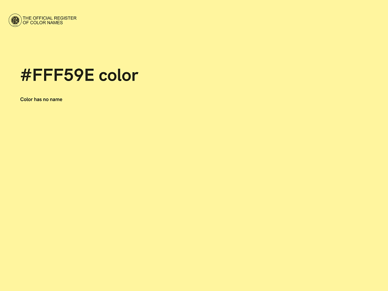 #FFF59E color image