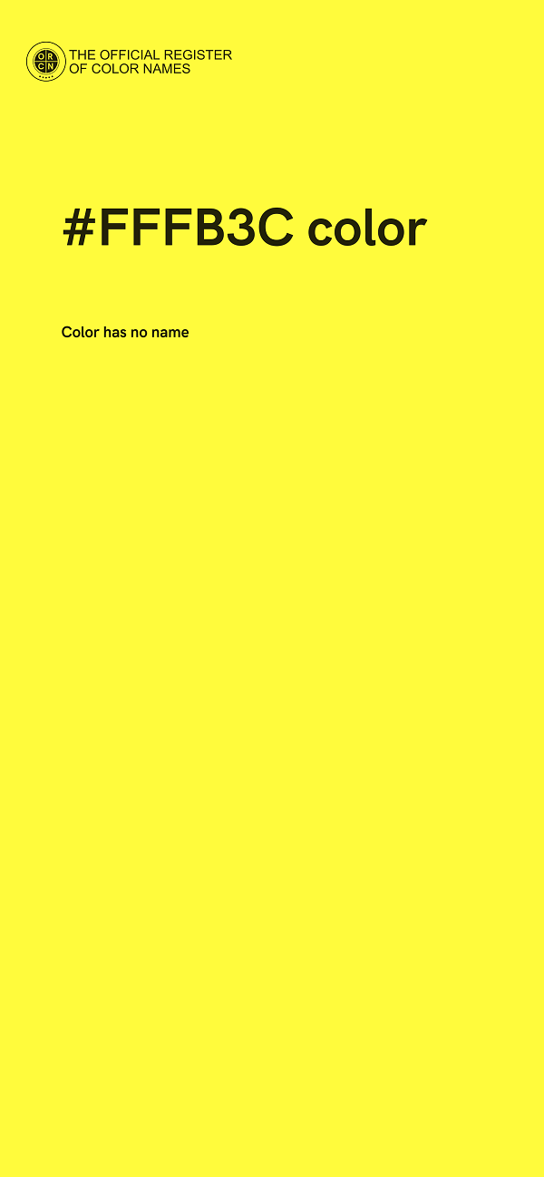 #FFFB3C color image