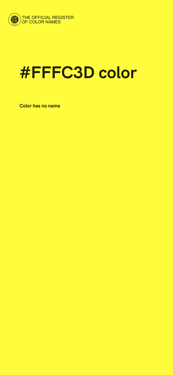 #FFFC3D color image