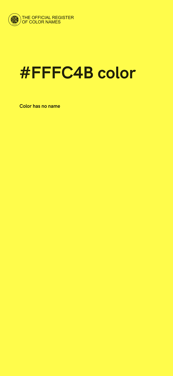 #FFFC4B color image