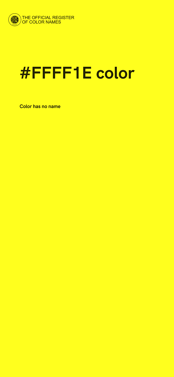 #FFFF1E color image