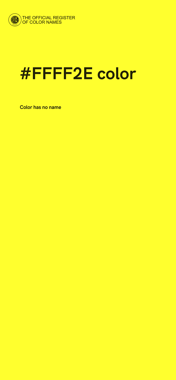 #FFFF2E color image