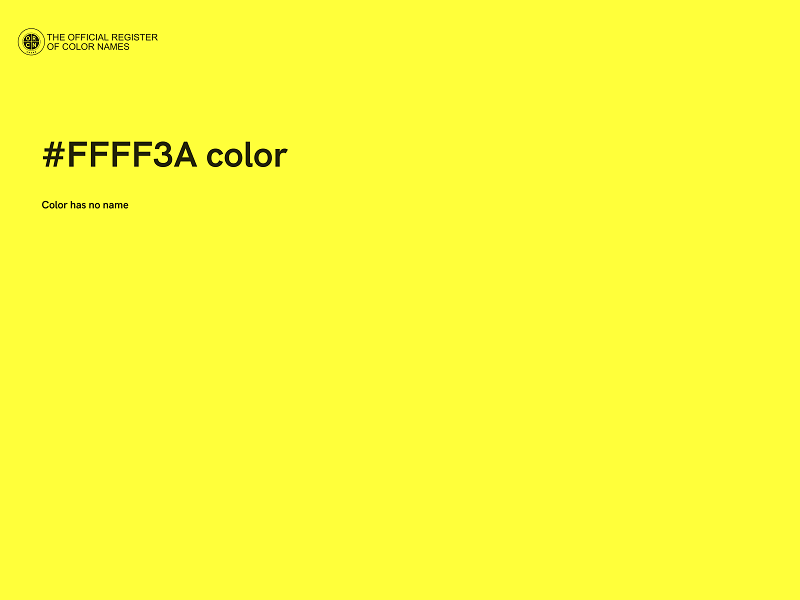 #FFFF3A color image