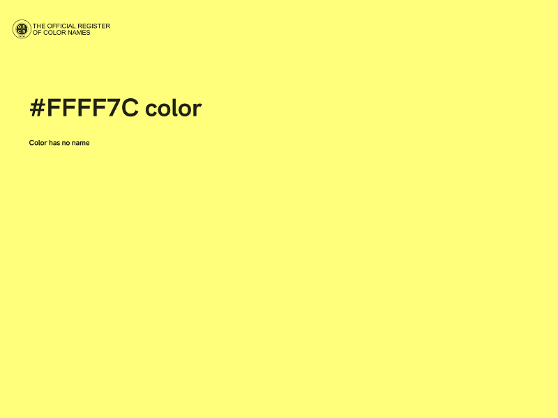 #FFFF7C color image