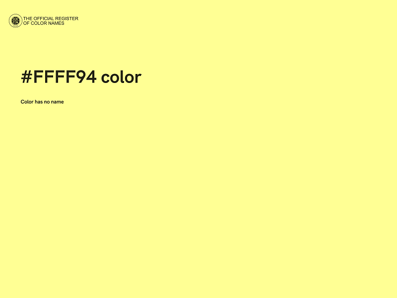 #FFFF94 color image