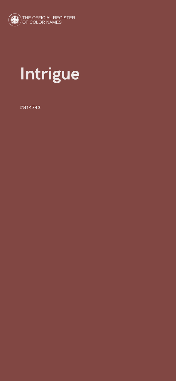 #814743 - Intrigue color image