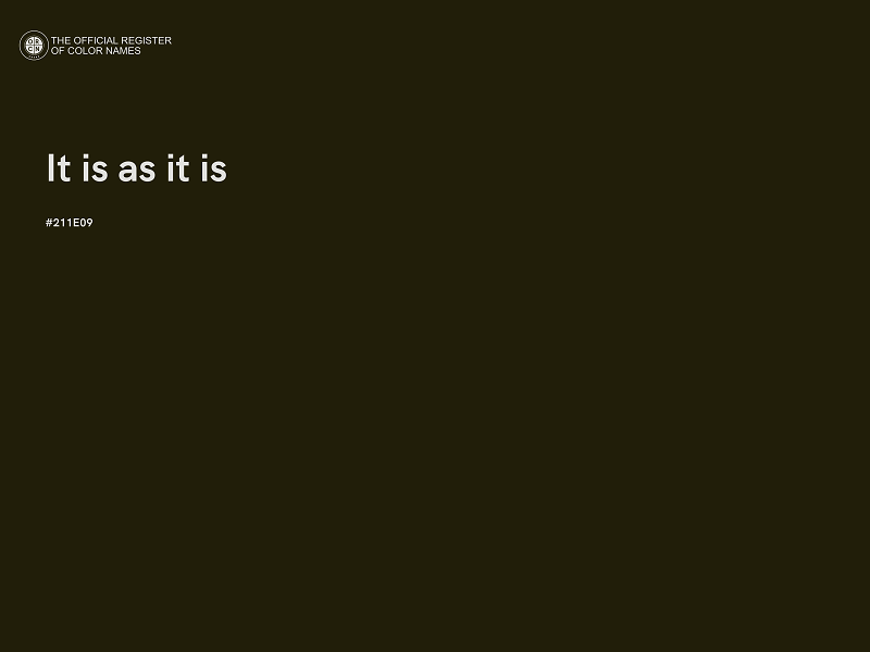 #211E09 - It is as it is color image