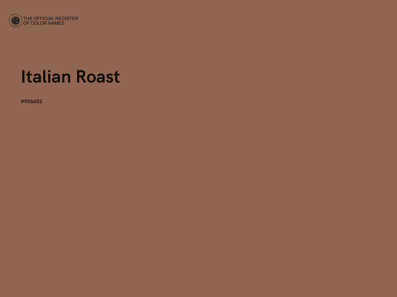#906652 - Italian Roast color image