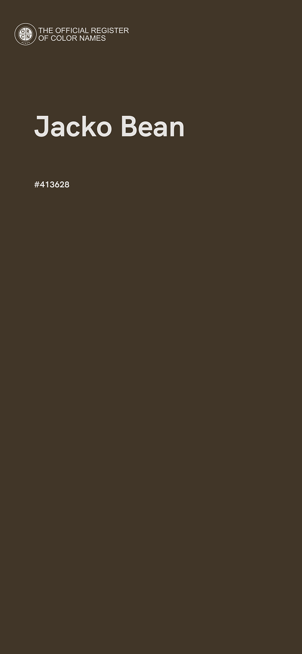#413628 - Jacko Bean color image