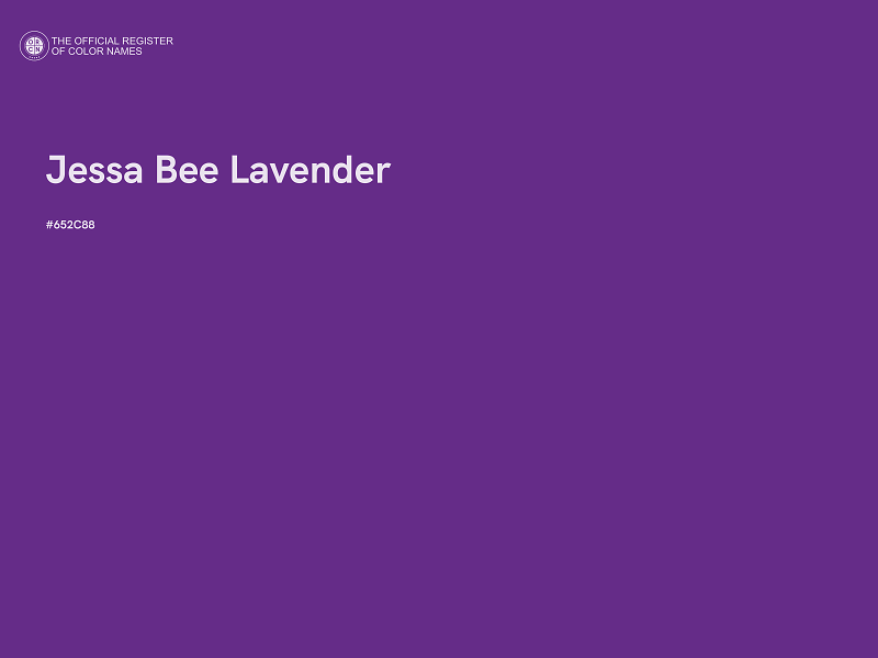 #652C88 - Jessa Bee Lavender color image