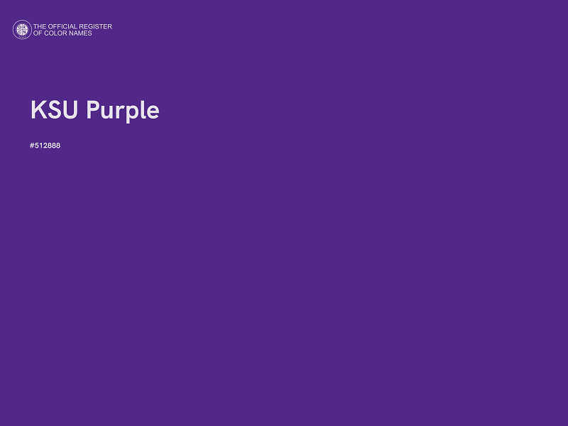 #512888 - KSU Purple color image