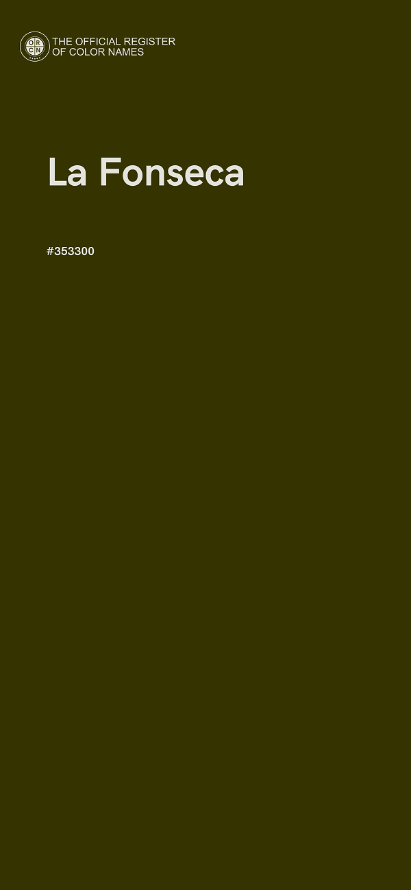 #353300 - La Fonseca color image