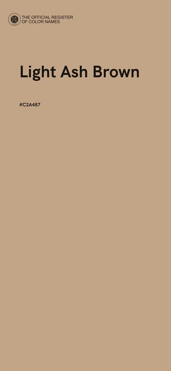 #C2A487 - Light Ash Brown color image
