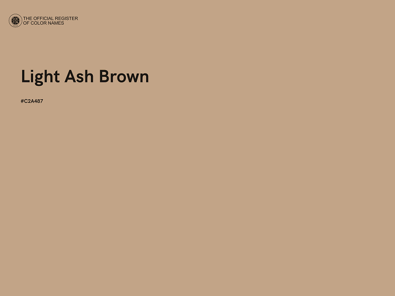 #C2A487 - Light Ash Brown color image