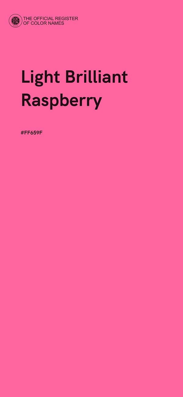 #FF659F - Light Brilliant Raspberry color image