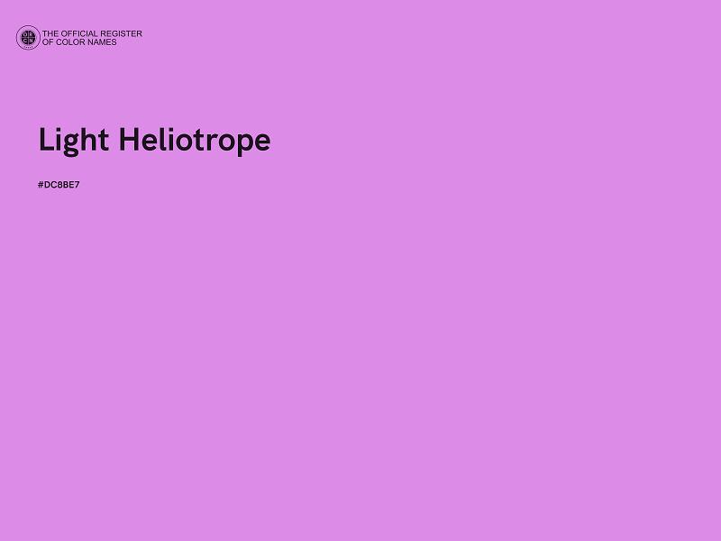 #DC8BE7 - Light Heliotrope color image