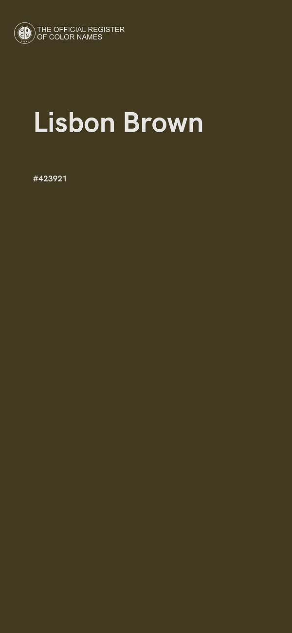 #423921 - Lisbon Brown color image
