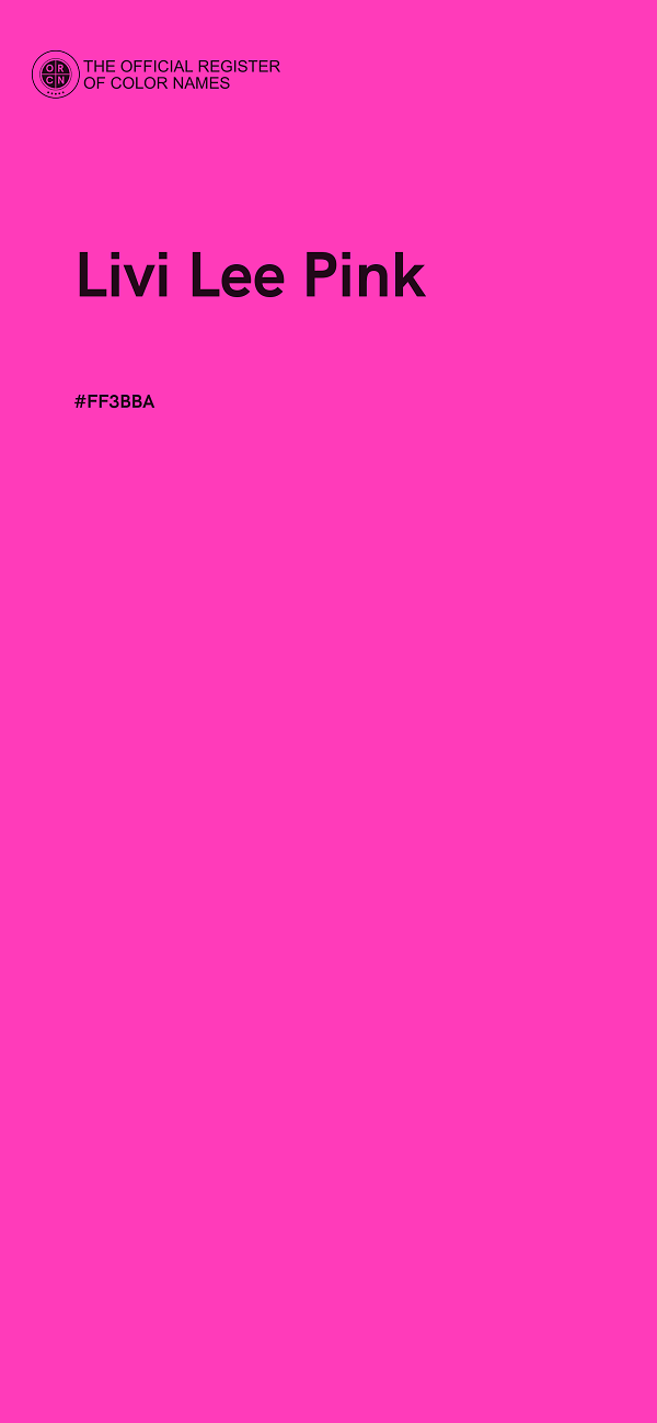 #FF3BBA - Livi Lee Pink color image