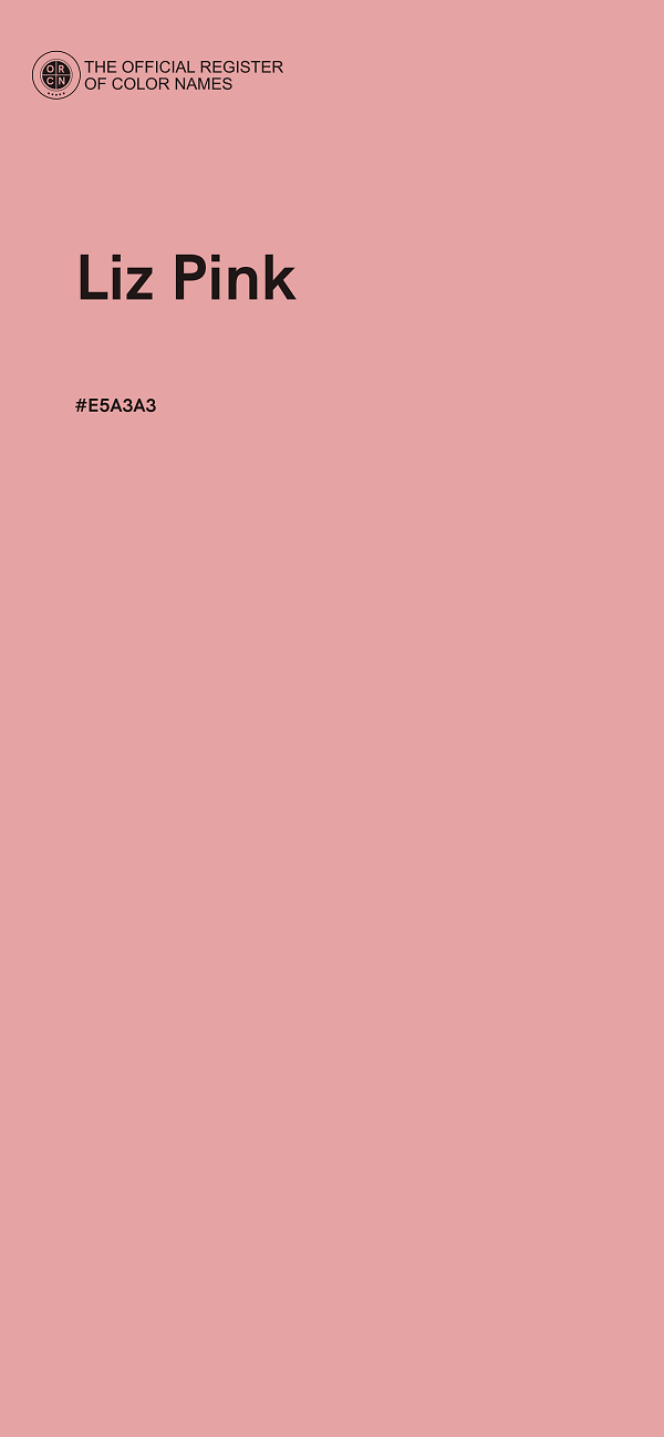 #E5A3A3 - Liz Pink color image