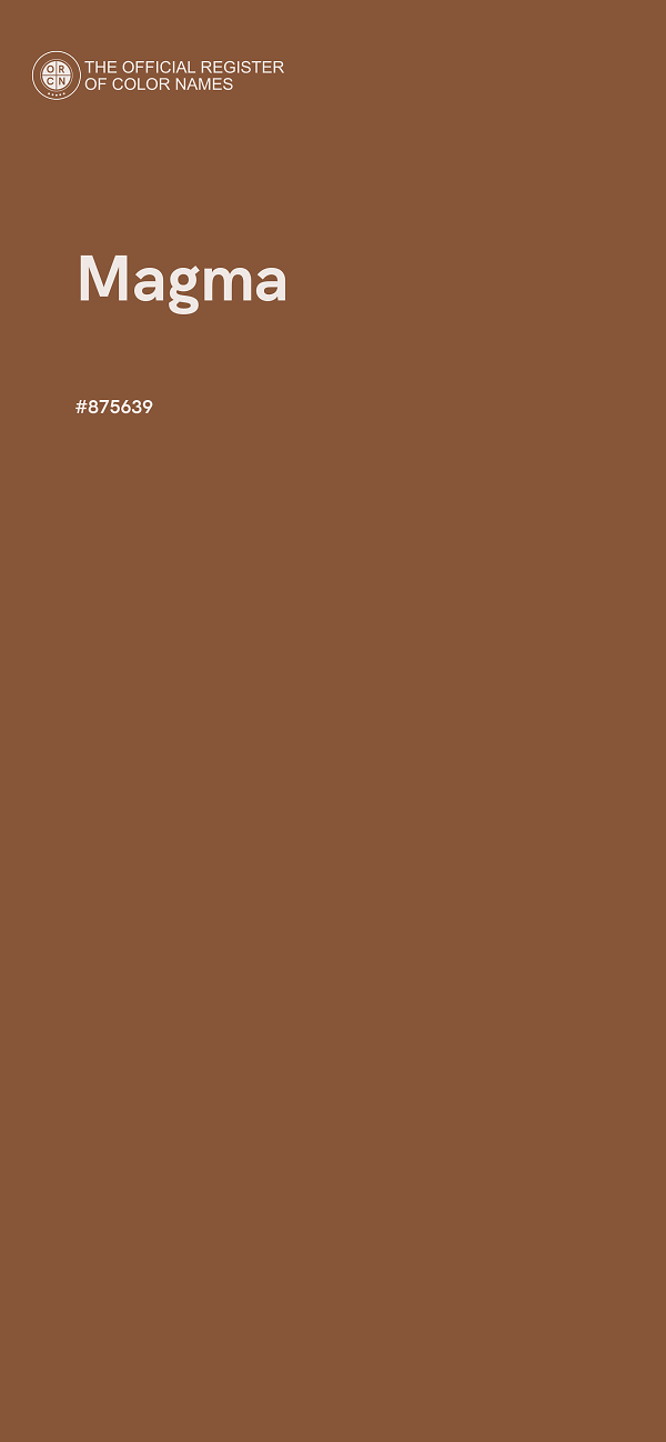 #875639 - Magma color image