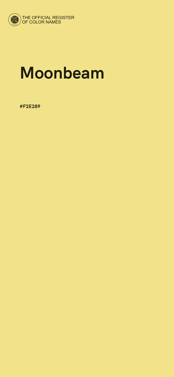 #F2E289 - Moonbeam color image