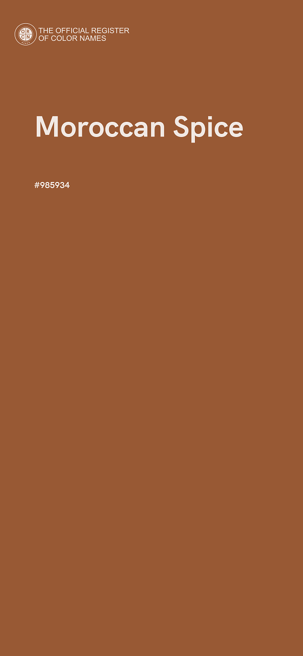 #985934 - Moroccan Spice color image