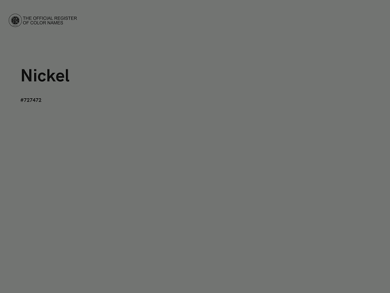 #727472 - Nickel color image