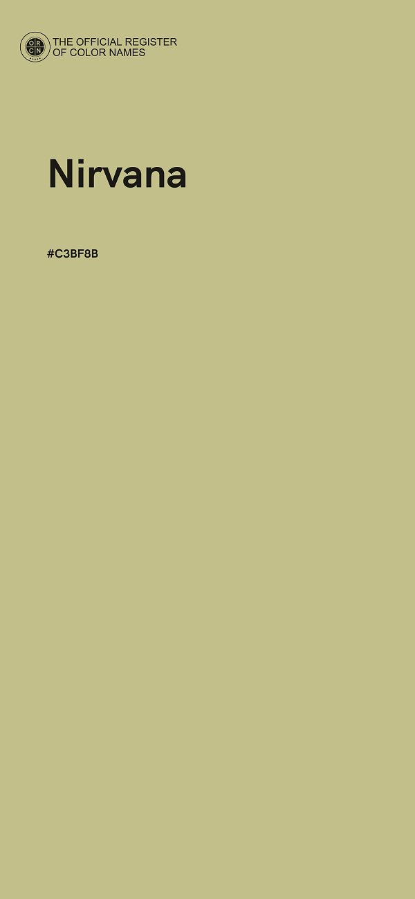 #C3BF8B - Nirvana color image