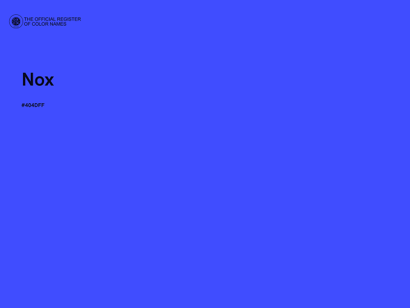 #404DFF - Nox color image