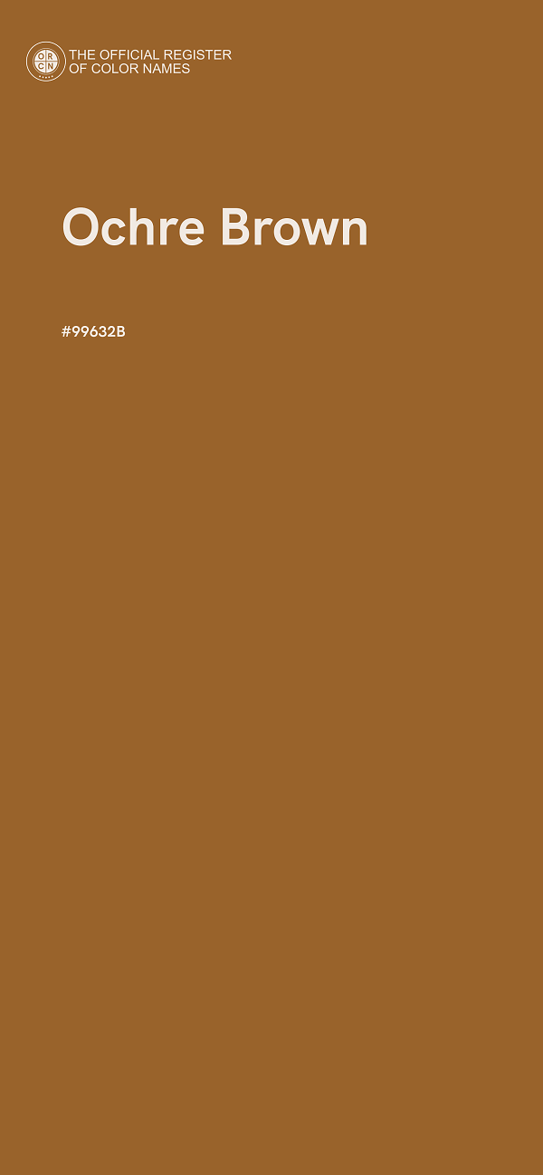 #99632B - Ochre Brown color image
